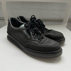 Mephisto Black Suede Leather Comfort Walking Shoes Women’s Size 10